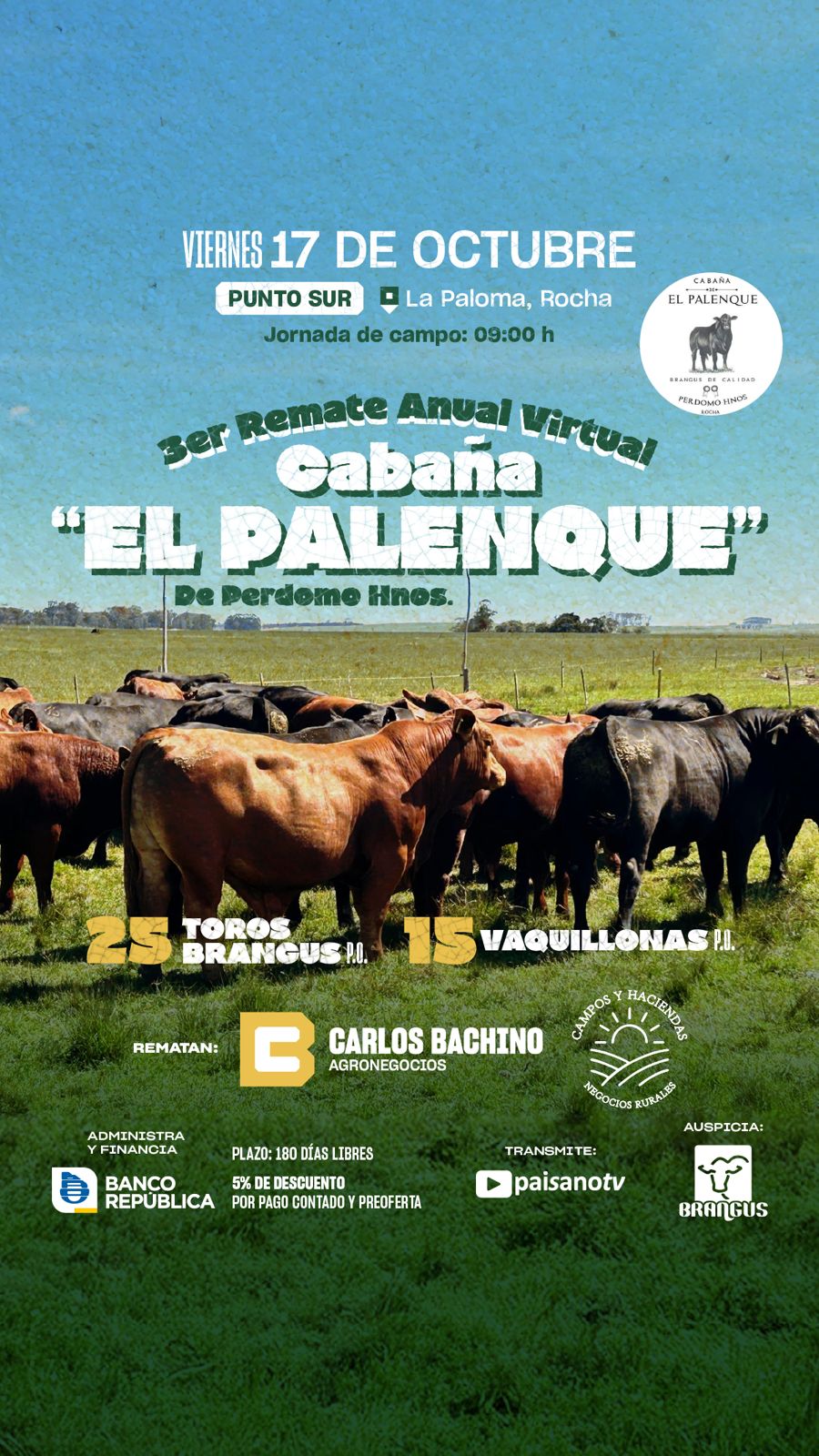 Remate anual Cabaña «EL PALENQUE»
